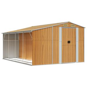 vidaXL &Alpha;&pi;&omicron;&theta;ή&kappa;&eta; &Kappa;ή&pi;&omicron;&upsilon; &Alpha;&nu;&omicron;&iota;&chi;&tau;ό &Gamma;&kappa;&rho;&iota; 277x365,5x179&epsilon;&kappa;. &Gamma;&alpha;&lambda;&beta;&alpha;&nu;&iota;&sigma;&mu;έ&nu;&omicron; &Alpha;&tau;&sigma;ά&lambda;&iota;
