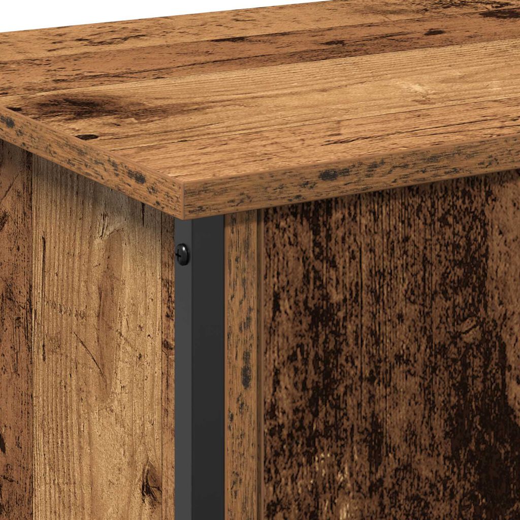 vidaXL Old Wood TV Unit Παλιά Ξυλεία Μοριοσανίδες 102 x 35 x 45 εκ