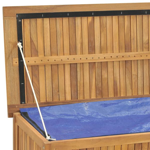 vidaXL Μπαούλο Κήπου 150 x 50 x 55 εκ. από Μασίφ Ξύλο Teak