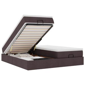 vidaXL &Omicron;&theta;&omega;&mu;&alpha;&nu;&iota;&kappa;ό &kappa;&rho;&epsilon;&beta;ά&tau;&iota; &mu;&epsilon; &sigma;&tau;&rho;ώ&mu;&alpha;&tau;&alpha; &Sigma;&kappa;&omicron;ύ&rho;&omicron; &kappa;&alpha;&phi;έ 200x200cm ύ&phi;&alpha;&sigma;&mu;&alpha;