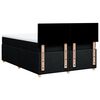 vidaXL &Kappa;&rho;&epsilon;&beta;ά&tau;&iota; Boxspring &mu;&epsilon; &Sigma;&tau;&rho;ώ&mu;&alpha; &Mu;&alpha;ύ&rho;&omicron; 160x200 &epsilon;&kappa;. &Upsilon;&phi;&alpha;&sigma;&mu;ά&tau;&iota;&nu;&omicron;