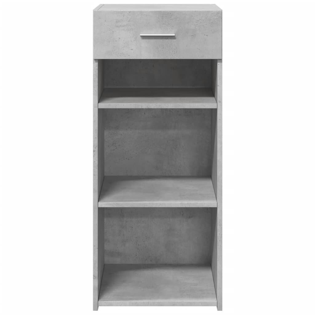 vidaXL Ντουλάπι Γκρι Σκυροδέματος 40x42,5x93 εκ. Επεξεργασμένο Ξύλο