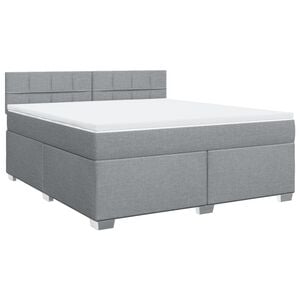 vidaXL &Kappa;&rho;&epsilon;&beta;ά&tau;&iota; Boxspring &mu;&epsilon; &Sigma;&tau;&rho;ώ&mu;&alpha; &Alpha;&nu;&omicron;&iota;&chi;&tau;ό &Gamma;&kappa;&rho;&iota; 180x200 &epsilon;&kappa;. &Upsilon;&phi;&alpha;&sigma;&mu;ά&tau;&iota;&nu;&omicron;