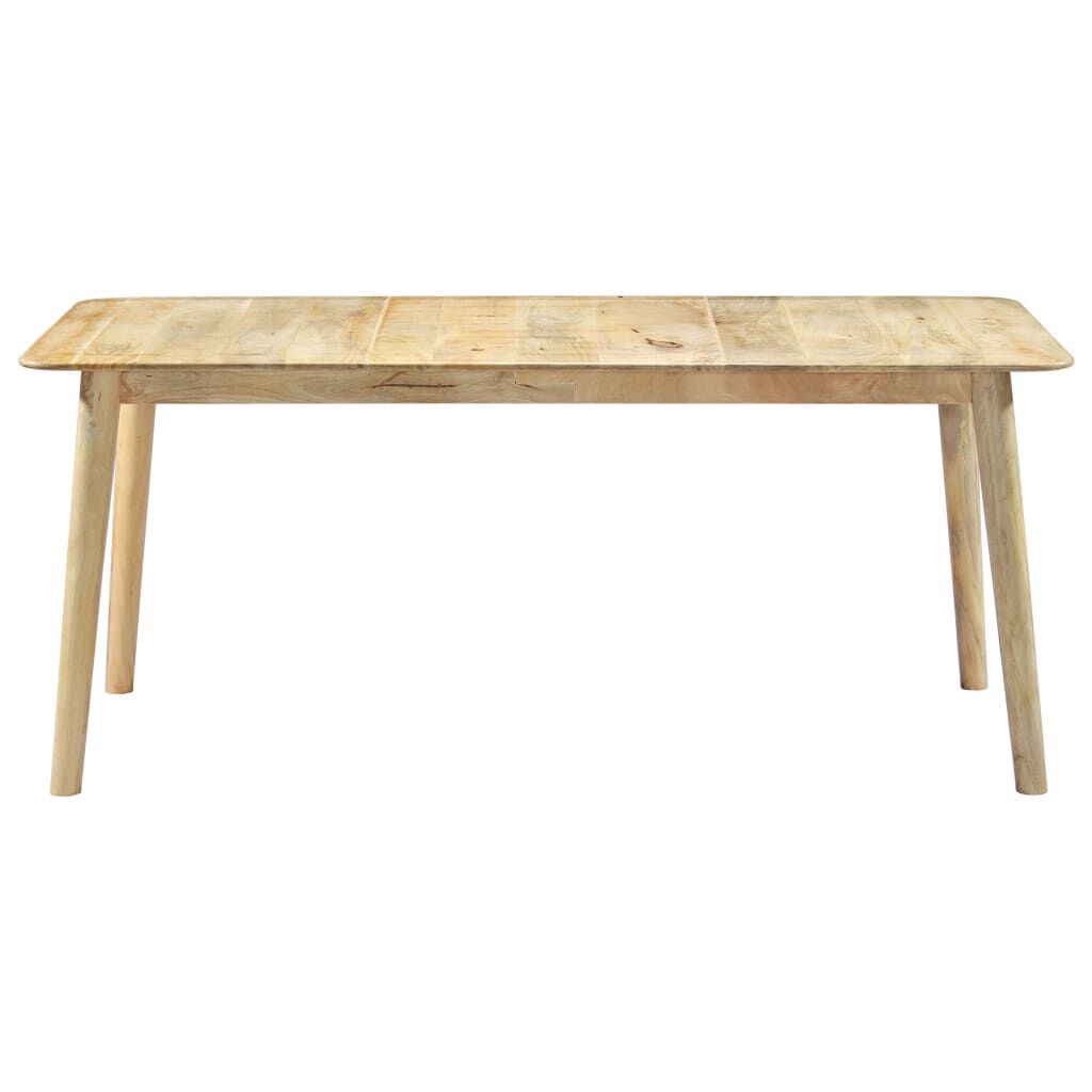 vidaXL Τραπεζαρία 180 x 90 x 76 εκ. από Μασίφ Ξύλο Μάνγκο