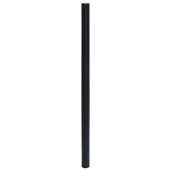 vidaXL Αυτοκόλλητο Επίπλων Ματ Μαύρο 90 x 500 εκ. από PVC