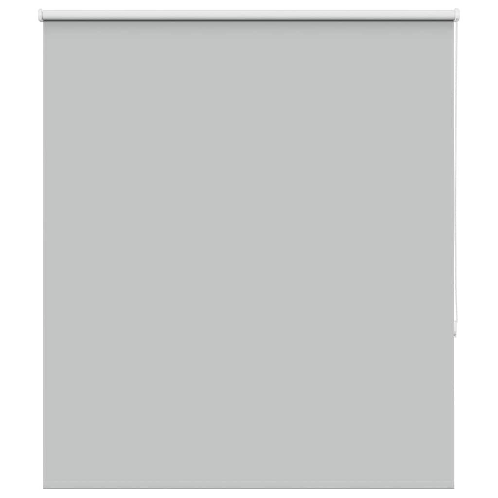 vidaXL Roller Blind Blackout ανοιχτό γκρι 130x150 cm Πλάτος υφάσματος