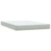 vidaXL &Kappa;&rho;&epsilon;&beta;ά&tau;&iota; Boxspring &mu;&epsilon; &Sigma;&tau;&rho;ώ&mu;&alpha; &Alpha;&nu;&omicron;&iota;&chi;&tau;ό &Gamma;&kappa;&rho;&iota; 140x210 &epsilon;&kappa;. &Beta;&epsilon;&lambda;&omicron;ύ&delta;&iota;&nu;&omicron;