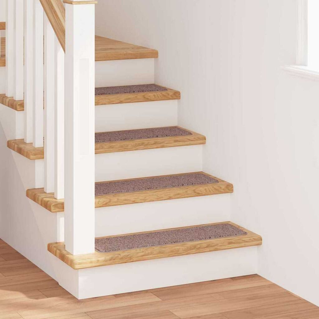 vidaXL Σκαλοπάτια 15 pcs Ανοιχτό καφέ 75 x 20 cm Πολυπροπυλένιο