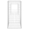 vidaXL Συρματοκιβώτιο Στύλος 50 x 50 x 100 εκ. Σιδερένιο
