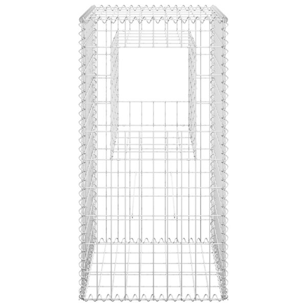 vidaXL Συρματοκιβώτιο Στύλος 50 x 50 x 100 εκ. Σιδερένιο