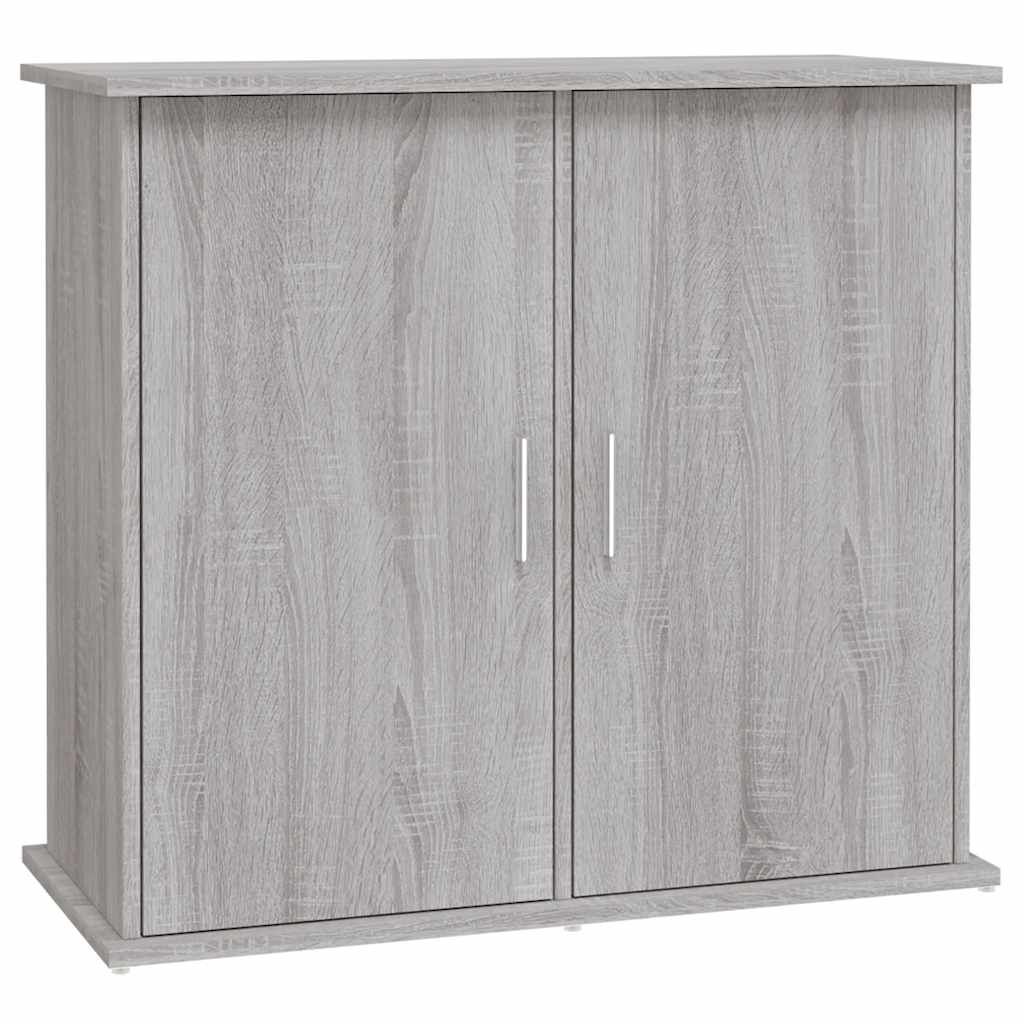 vidaXL Βάση Ενυδρείου Γκρι Sonoma 81x36x73 εκ. από Επεξεργασμένο Ξύλο