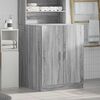vidaXL Ντουλάπι Πλυντηρίου Γκρι Sonoma 71 x 71,5 x 91,5 εκ.