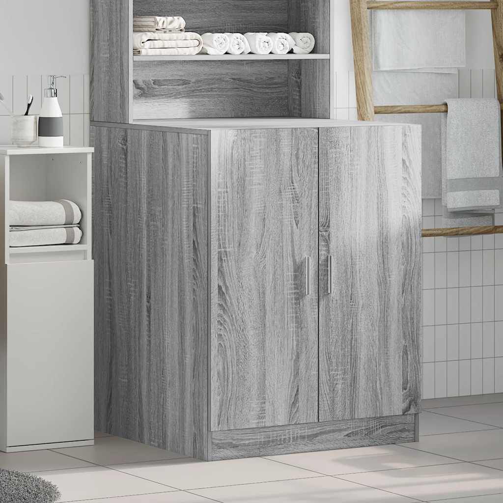 vidaXL Ντουλάπι Πλυντηρίου Γκρι Sonoma 71 x 71,5 x 91,5 εκ.