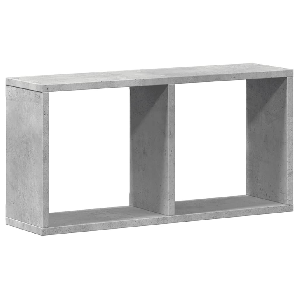 vidaXL Ντουλάπι Τοίχου Γκρι Σκυρ. 60x16x30 εκ. από Επεξεργασμένο Ξύλο