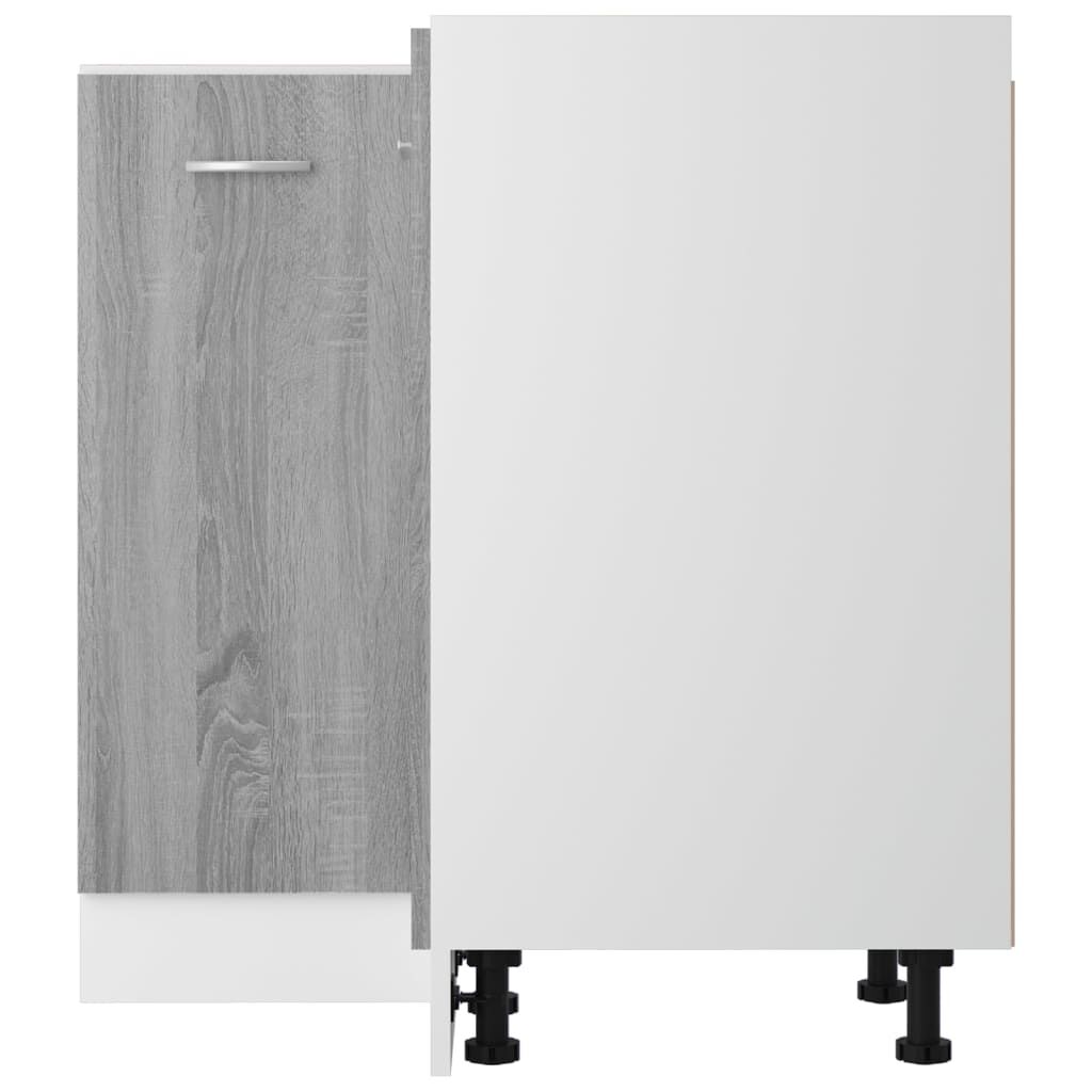 vidaXL Ντουλάπι Κουζίνας Lyon Γκρι sonoma75,5x75,5x81,5εκ.