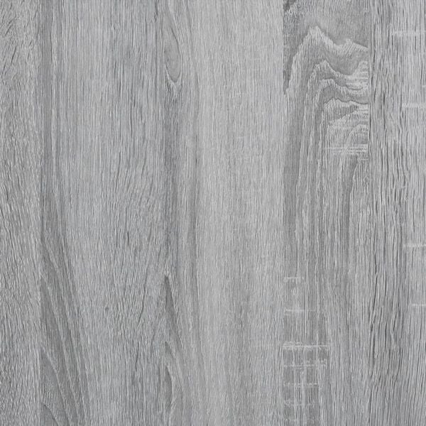vidaXL Πλαίσιο Κρεβατιού με συρτάρια Γκρι sonoma 140x200εκ. Επεξ. Ξύλο