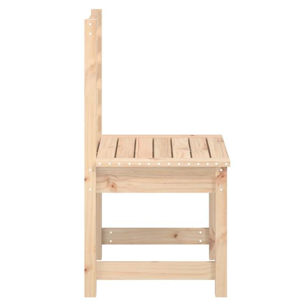 vidaXL Καρέκλες Κήπου 2 τεμ. 50x48x91,5 εκ. Μασίφ Ξύλο Πεύκου