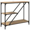 vidaXL Τραπέζι κονσόλας Artisan Oak 88,5 x 30 x 75 εκ.