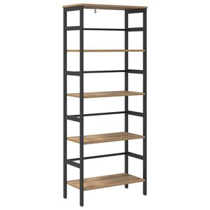 vidaXL &Rho;ά&phi;&iota; &Beta;&iota;&beta;&lambda;ί&omega;&nu; 4 &epsilon;&pi;&iota;&pi;έ&delta;&omega;&nu; 60 x 29,5 x 149 &epsilon;&kappa; &Epsilon;&pi;&epsilon;&xi;&epsilon;&rho;&gamma;&alpha;&sigma;&mu;έ&nu;&omicron; &Xi;ύ&lambda;&omicron;