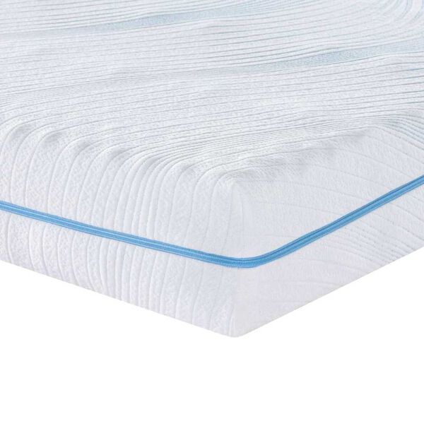 vidaXL Στρώμα Λευκό 80 x 160 cm Pěna