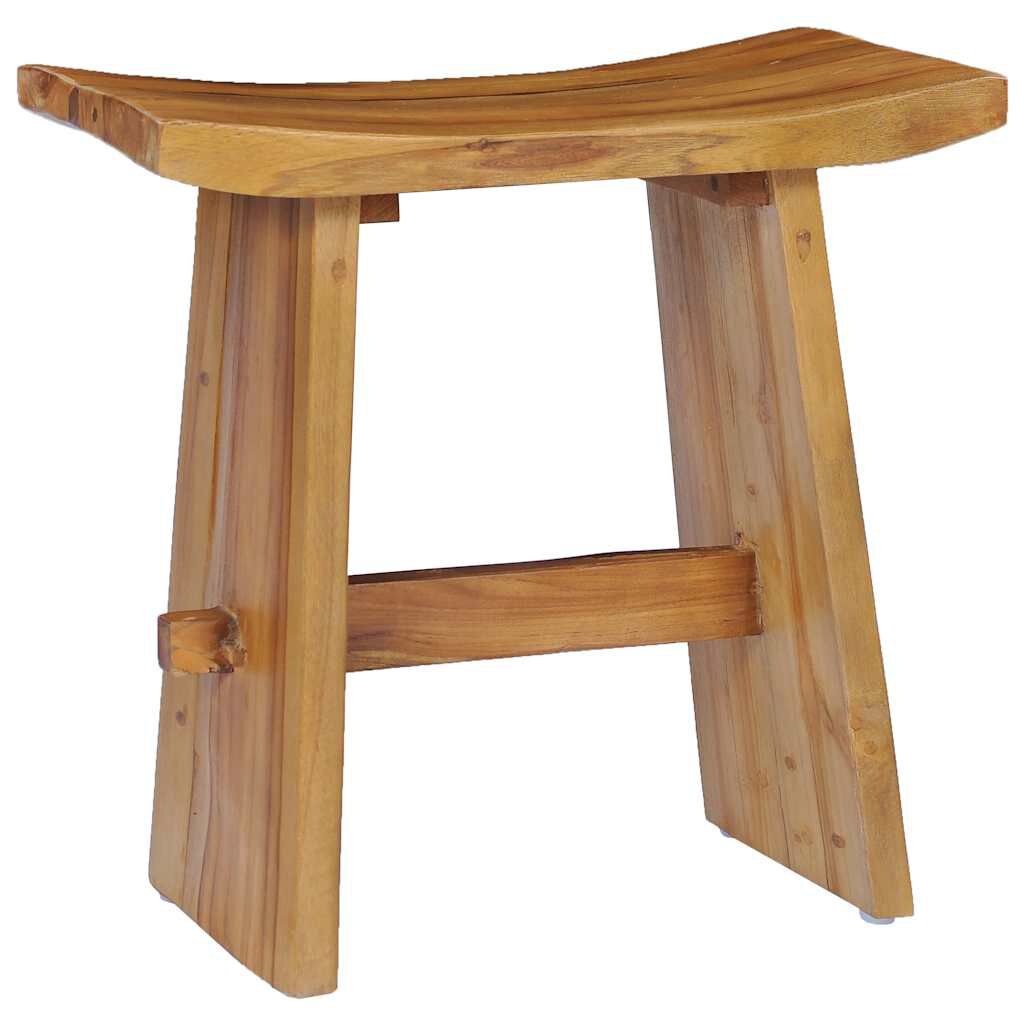 vidaXL Σκαμπό από Μασίφ Ξύλο Teak