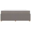 vidaXL &Sigma;&kappa;&epsilon;&lambda;&epsilon;&tau;ό&sigmaf; &Kappa;&rho;&epsilon;&beta;&alpha;&tau;&iota;&omicron;ύ &mu;&epsilon; &sigma;&tau;&rho;ώ&mu;&alpha; Taupe 180 x 200 cm ύ&phi;&alpha;&sigma;&mu;&alpha;
