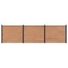 vidaXL &Pi;ά&nu;&epsilon;&lambda; &Phi;&rho;ά&chi;&tau;&eta; 3 &tau;&mu;&chi;. 526 x 146 cm WPC &kappa;&alpha;&iota; &Alpha;&lambda;&omicron;&upsilon;&mu;ί&nu;&iota;&omicron; &Kappa;&alpha;&phi;έ
