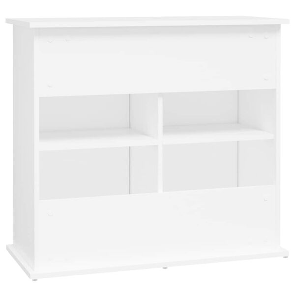 vidaXL Βάση Ενυδρείου Λευκή 81 x 36 x 73 εκ. από Επεξεργασμένο Ξύλο