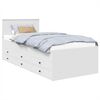 vidaXL &Kappa;&alpha;&nu;&alpha;&pi;έ&sigmaf; &Kappa;&rho;&epsilon;&beta;ά&tau;&iota; &Lambda;&epsilon;&upsilon;&kappa;ό &kappa;&alpha;&iota; &Mu;&alpha;ύ&rho;&omicron; 90 x 200 cm &Epsilon;&pi;&epsilon;&xi;&epsilon;&rho;&gamma;&alpha;&sigma;&mu;έ&nu;&omicron; &xi;ύ&lambda;&omicron;