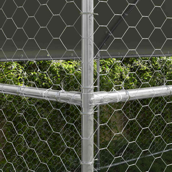 vidaXL &Kappa;&lambda;&omicron;&upsilon;&beta;ί &Sigma;&kappa;ύ&lambda;&omicron;&upsilon; 4 pcs &Alpha;&sigma;&eta;&mu;ί 8 x 2 x 2 m &Gamma;&alpha;&lambda;&beta;&alpha;&nu;&iota;&sigma;&mu;έ&nu;&omicron;&sigmaf; &chi;ά&lambda;&upsilon;&beta;&alpha;&sigmaf;