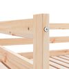vidaXL Καναπές Κρεβάτι 2 x (90 x 200) εκ. από Μασίφ Ξύλο Πεύκου
