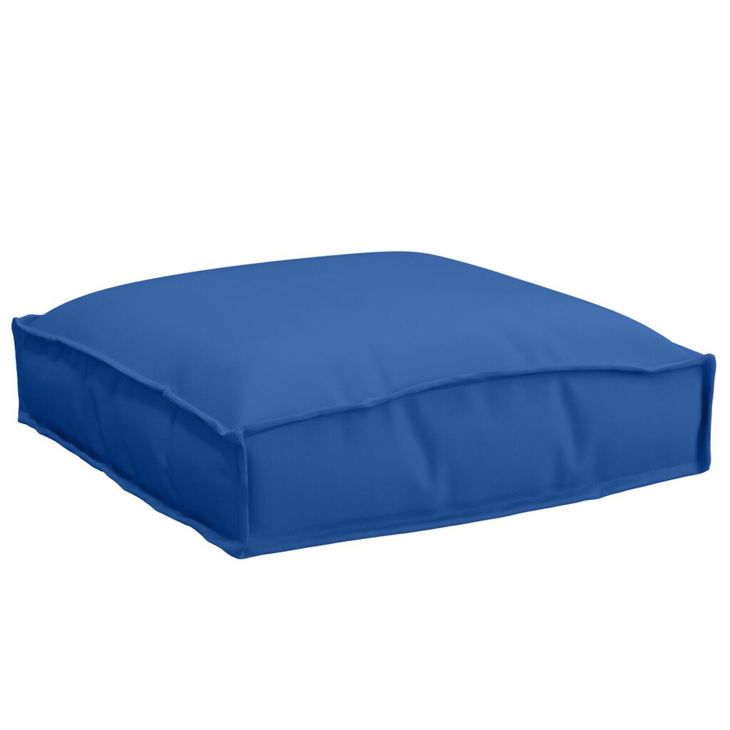 vidaXL Μαξιλάρια Παλετών 2 τεμ Μπλε Βασιλικό 40x40x8 cm Πολυεστέρα