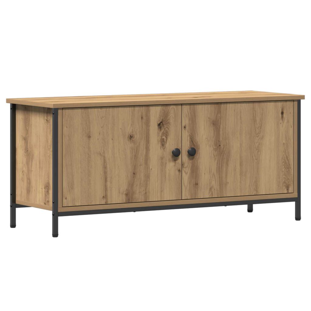 vidaXL Τηλεόραση Στάντ - Artisan Oak Artisan oak Επεξεργασμένο ξύλο