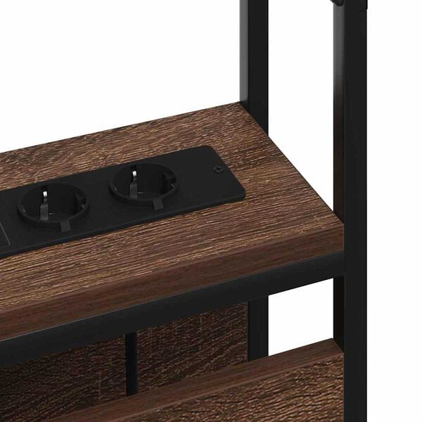 vidaXL Κεφαλάρι Αποθήκης Καφέ δρυς 75 cm Επεξεργασμένο ξύλο