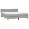 vidaXL &Kappa;&rho;&epsilon;&beta;ά&tau;&iota; Boxspring &mu;&epsilon; &Sigma;&tau;&rho;ώ&mu;&alpha; &Alpha;&nu;. &Pi;&rho;ά&sigma;&iota;&nu;&omicron; 160x200&epsilon;&kappa; &Upsilon;&phi;&alpha;&sigma;&mu;ά&tau;&iota;&nu;&omicron;
