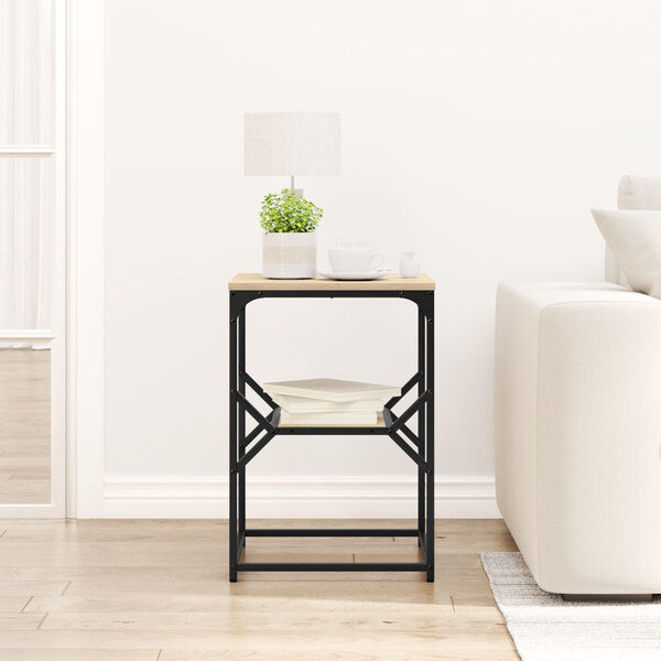 vidaXL Τραπεζάκι Πλευράς Sonoma Δρυς 41 x 40 x 60 εκ.