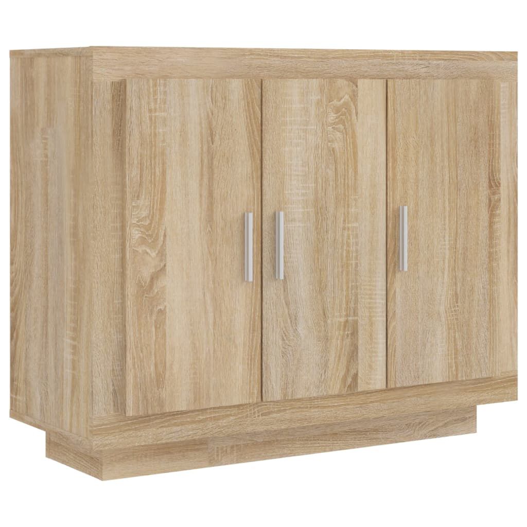vidaXL Συρταριέρα Sonoma Δρυς 92x35x75 εκ. Επεξεργασμένο Ξύλο