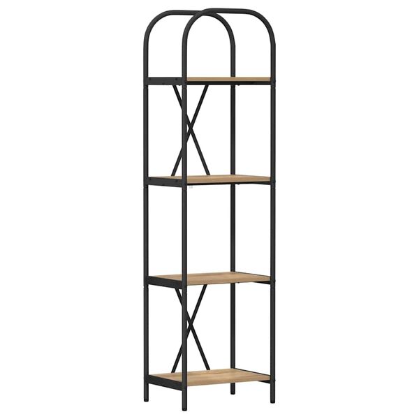 vidaXL &Rho;ά&phi;&iota; &Beta;&iota;&beta;&lambda;ί&omega;&nu; Artisan Oak 40 x 30 x 146 &epsilon;&kappa; &Epsilon;&pi;&epsilon;&xi;&epsilon;&rho;&gamma;&alpha;&sigma;&mu;έ&nu;&omicron; &xi;ύ&lambda;&omicron;