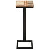 vidaXL Τραπέζια Βοηθητικά 2 τεμ. 31,5x24,5x64,5 εκ. Μασίφ Ανακ. Ξύλο