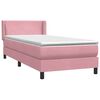 vidaXL &Kappa;&rho;&epsilon;&beta;ά&tau;&iota; Boxspring &mu;&epsilon; &Sigma;&tau;&rho;ώ&mu;&alpha; &Rho;&omicron;&zeta; 80x220 &epsilon;&kappa;. &Beta;&epsilon;&lambda;&omicron;ύ&delta;&iota;&nu;&omicron;