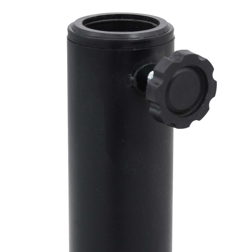 vidaXL Βάση Παράσολου με Ρόδες για Πόλους Ø38-48 mm 13 kg Στρογγυλή