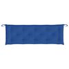 vidaXL Μαξιλάρια Πάγκου Κήπου 2 τεμ. Μπλε 150x50x7cm Ύφασμα Oxford