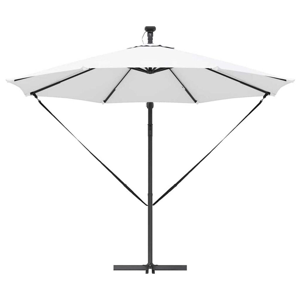 vidaXL Ομπρέλα Cantilever Banana Άμμος 294 x 294 x 248 cm