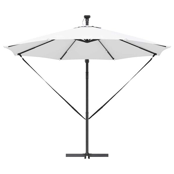 vidaXL Ομπρέλα Cantilever Banana Άμμος 294 x 294 x 248 cm