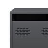 vidaXL Τραπεζάκι Σαλονιού Ανθρακί 68,5x50x43,5εκ Χάλυβα Ψυχρής Έλασης
