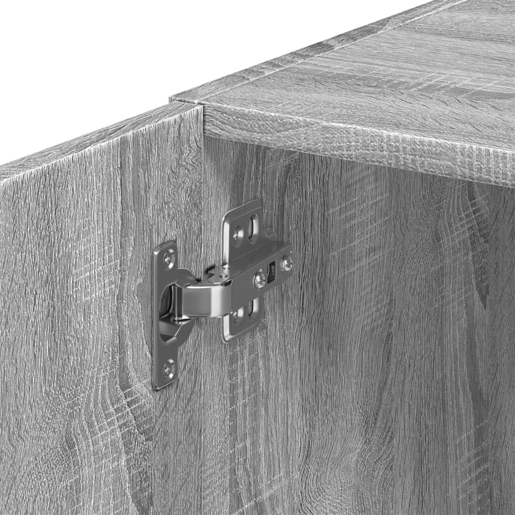 vidaXL Ντουλάπι Τοίχου Γκρι Sonoma 50x42,5x40 εκ. Επεξεργασμένο Ξύλο