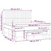 vidaXL &Kappa;&rho;&epsilon;&beta;ά&tau;&iota; Boxspring &mu;&epsilon; &Sigma;&tau;&rho;ώ&mu;&alpha; &Kappa;&rho;&epsilon;&mu; 180x200 &epsilon;&kappa;. &Upsilon;&phi;&alpha;&sigma;&mu;ά&tau;&iota;&nu;&omicron;