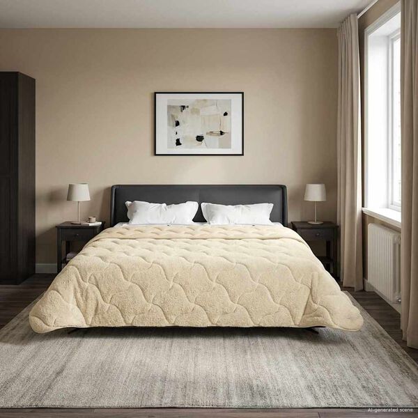 vidaXL &Chi;&epsilon;&iota;&mu;&epsilon;&rho;&iota;&nu;ό &Pi;&alpha;&pi;&lambda;&omega;&mu;&alpha;&tau;&omicron;&theta;ή&kappa;&eta; &Omicron;&upsilon;&alpha;&nu;&tau;&iota;&nu;&gamma;&kappa; &Kappa;&rho;&epsilon;&mu; 200 x 200 cm