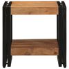 vidaXL Τραπεζάκι σαλονιού Καφέ 40 x 40 x 38 cm Μασίφ ξύλο ακακίας