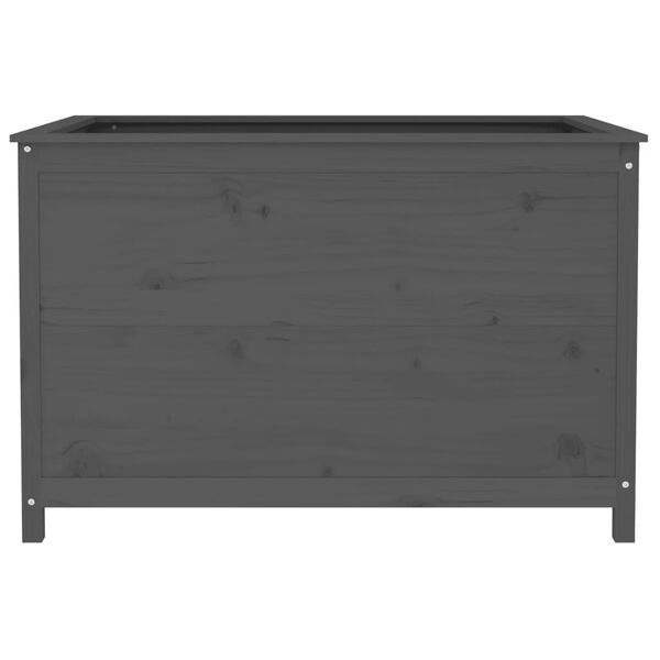 vidaXL Ζαρντινιέρα Υπερυψωμένη 119,5x82,5x78 εκ. από Μασίφ Ξύλο Πεύκου